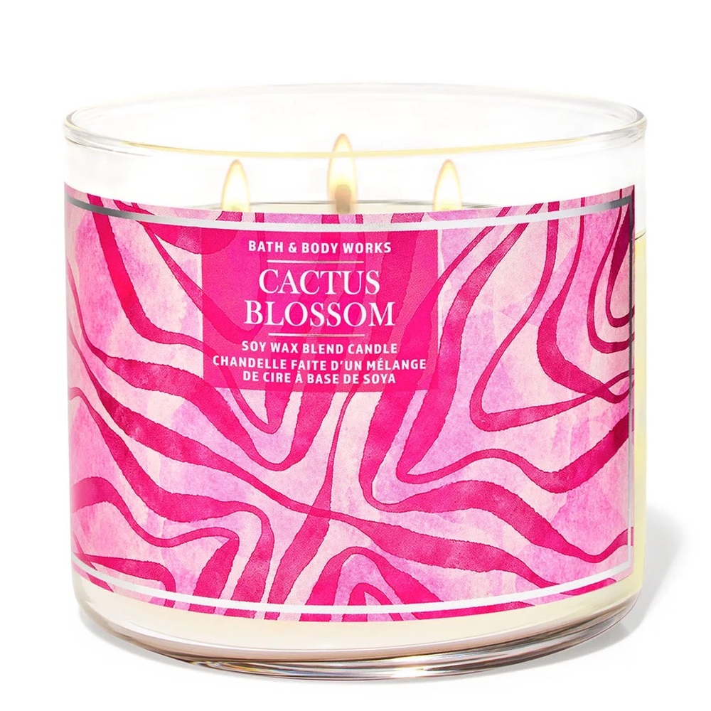 Cactus Blossom 3 Wick Candle